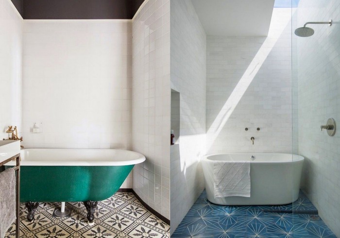 10 Ways To Use Patterned Tiles In Your Bathroom Project School