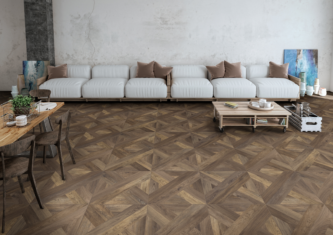 Parquetry Timber Look Tiles Gold, Timber Look Tiles